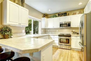 counter top installation